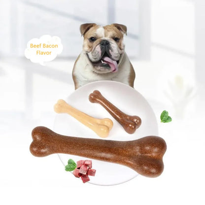 Durable Dog Bone Chew Toy: Tough Dental Chew for Puppies and Small, Medium & Large Dogs