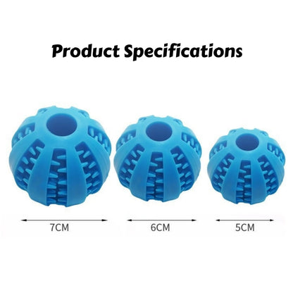 Dog Treat Dispensing Ball, Slow Feeder Chew Toy for Small & Medium Dogs