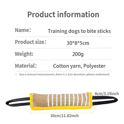 Dog Chew Stick Toy – Durable Teething & Teeth-Cleaning Bite Rod for Training, Small to Large Dogs