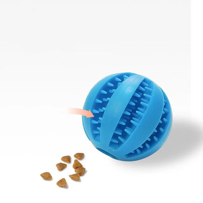 Dog Treat Dispensing Ball, Slow Feeder Chew Toy for Small & Medium Dogs