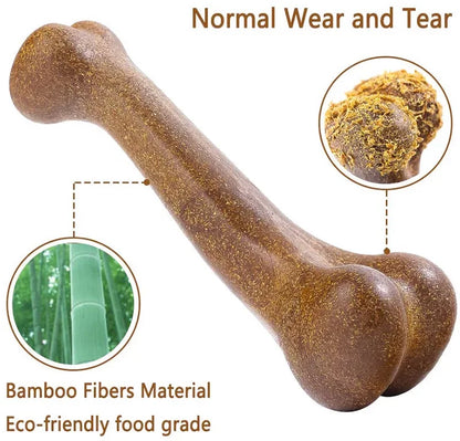 Durable Dog Bone Chew Toy: Tough Dental Chew for Puppies and Small, Medium & Large Dogs