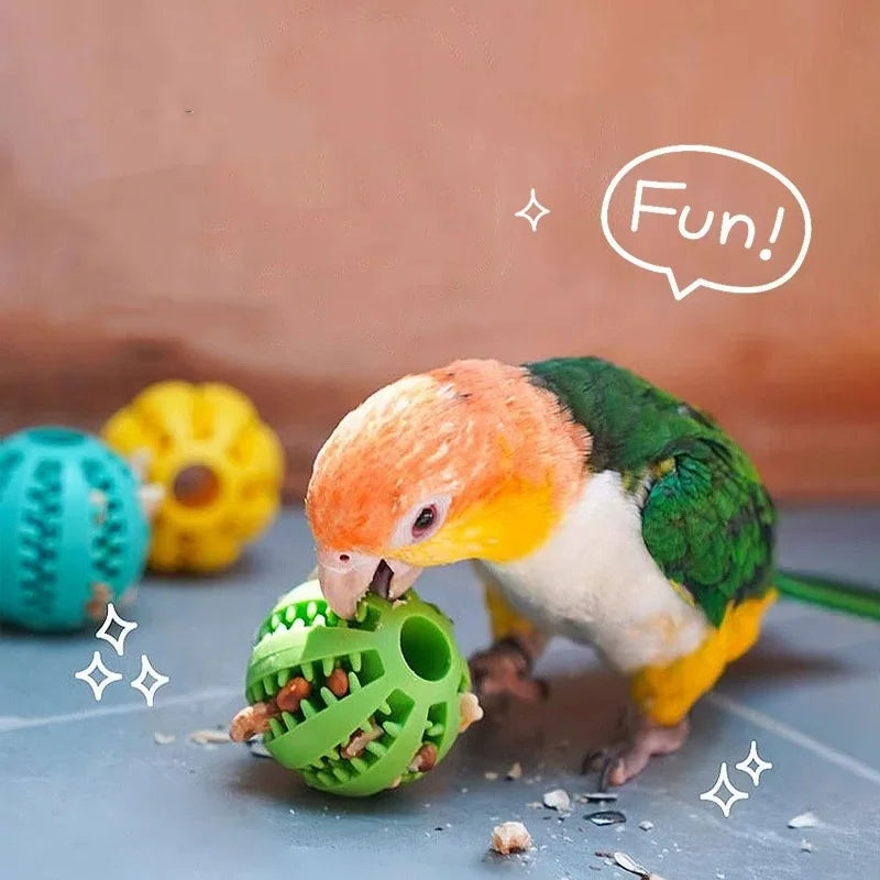 Dog Treat Dispensing Ball, Slow Feeder Chew Toy for Small & Medium Dogs