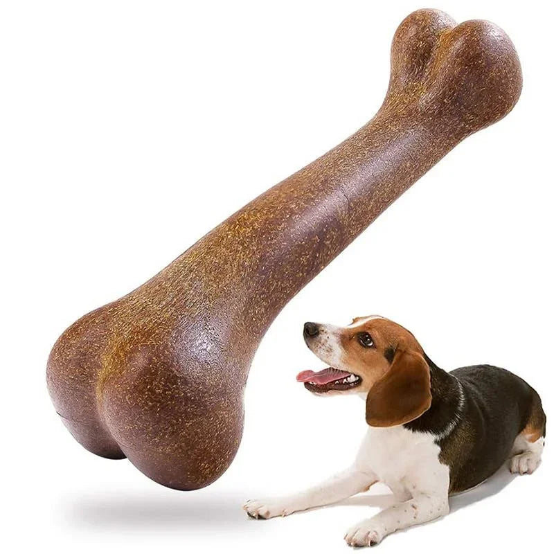 Durable Dog Bone Chew Toy: Tough Dental Chew for Puppies and Small, Medium & Large Dogs