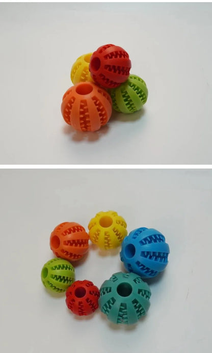 Dog Treat Dispensing Ball, Slow Feeder Chew Toy for Small & Medium Dogs