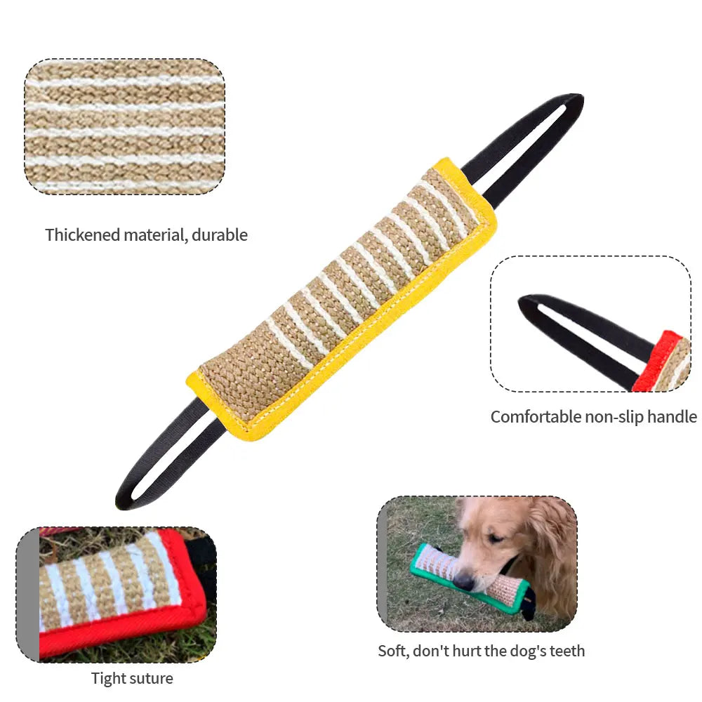 Dog Chew Stick Toy – Durable Teething & Teeth-Cleaning Bite Rod for Training, Small to Large Dogs