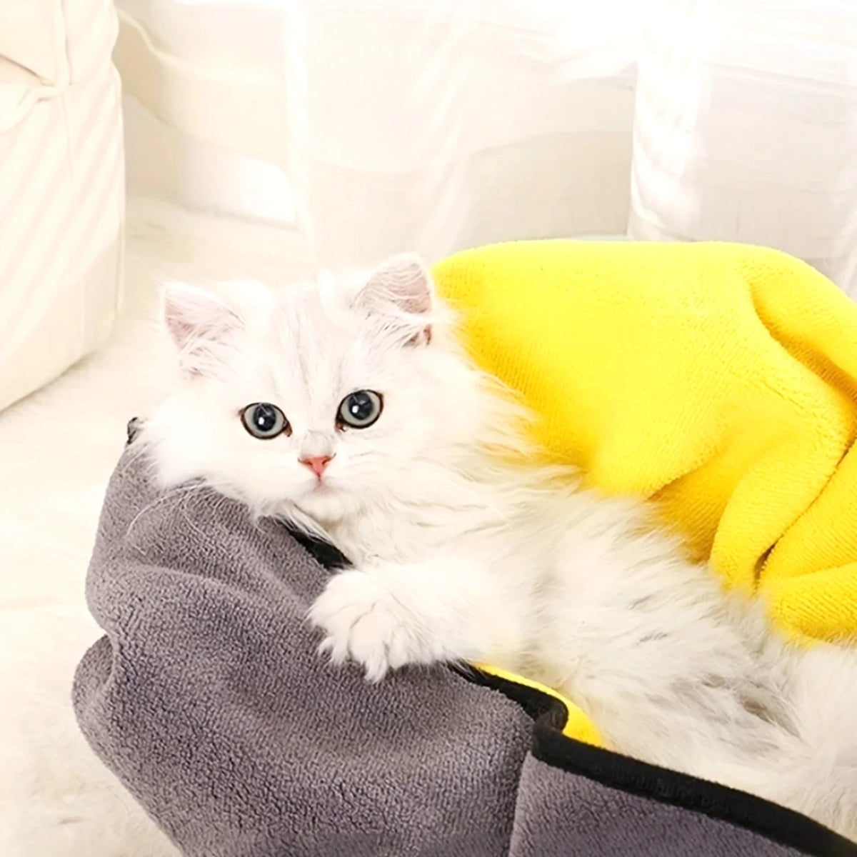 Quick-Dry Pet Bath Towel
