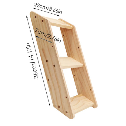 Wall-Mounted Cat Furniture Set: Climbing Steps, Shelves, Hammock & Moon Bed for Large Cats and Kittens