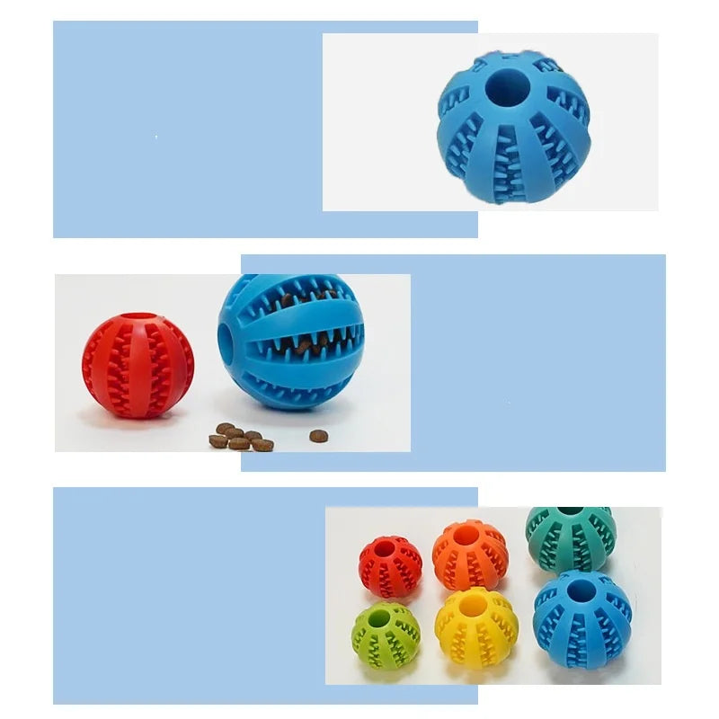 Dog Treat Dispensing Ball, Slow Feeder Chew Toy for Small & Medium Dogs