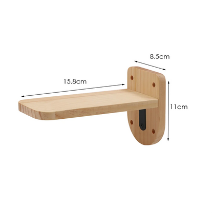 Wall-Mounted Cat Furniture Set: Climbing Steps, Shelves, Hammock & Moon Bed for Large Cats and Kittens