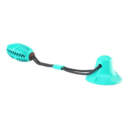 Interactive Dog Puzzle Toy Set – Suction Cup Rope Toy & Treat Dispensing Ball for Chewers, Teething & Boredom