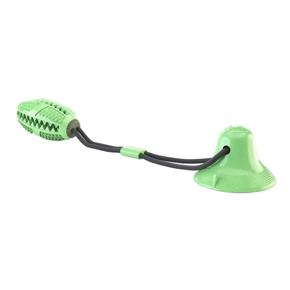 Interactive Dog Puzzle Toy Set – Suction Cup Rope Toy & Treat Dispensing Ball for Chewers, Teething & Boredom
