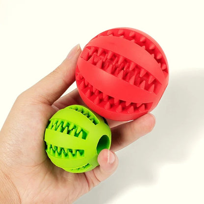 Dog Treat Dispensing Ball, Slow Feeder Chew Toy for Small & Medium Dogs