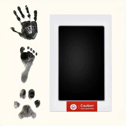 Inkless Paw Print Kit for Dogs, Cats & Babies: No-Touch, Mess-Free Pet Safe Ink Pad with Keepsake Cards